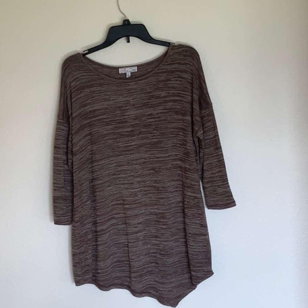 Brown lightweight knit sweater Large  brand  All at Once